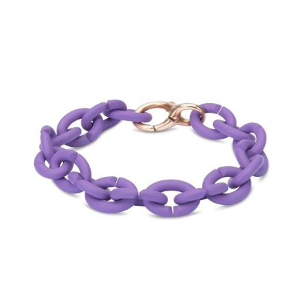 bransoleta, VELVET LILAC bronze bracelet